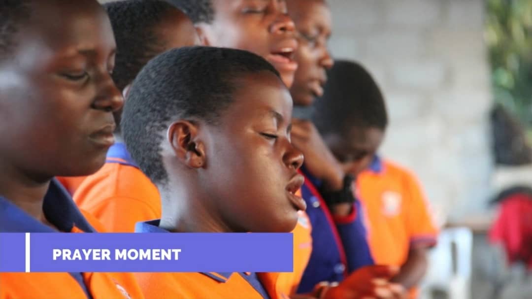 Students Praying Together